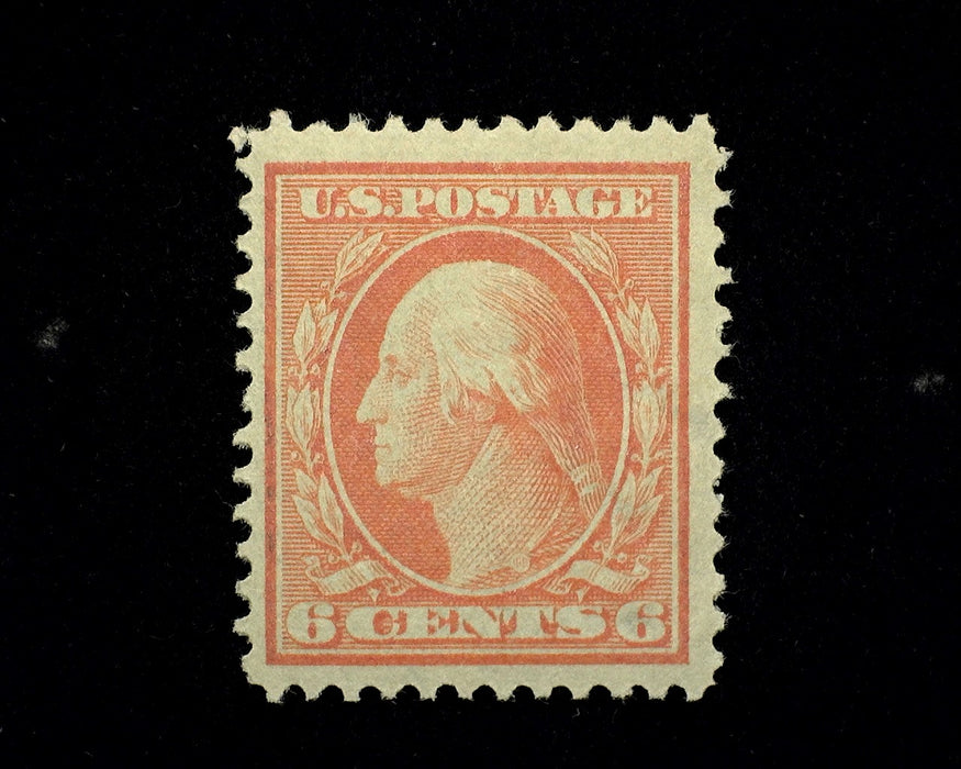 #379 6c Washington Mint VF/XF LH US Stamp