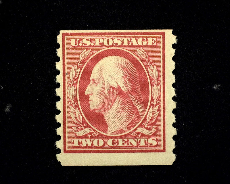 #392 2c Washington Mint F LH - US Stamp
