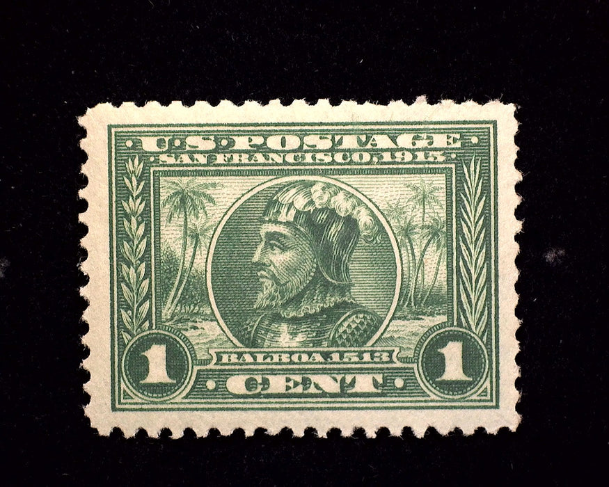 #397 1c Panama Pacific Choice "Huge" margin stamp. Mint XF NH US Stamp