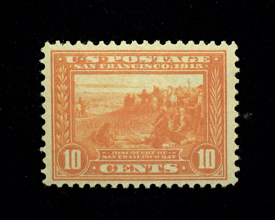 #400a 10 Cent Panama Pacific Vf/Xf LH Mint US Stamp