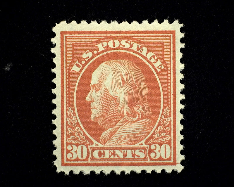#420 Brilliant color. Mint Vf/Xf LH US Stamp