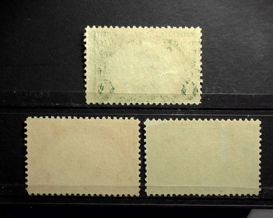 #614-616 Huguenot Walloon Mint Vf/Xf NH US Stamps