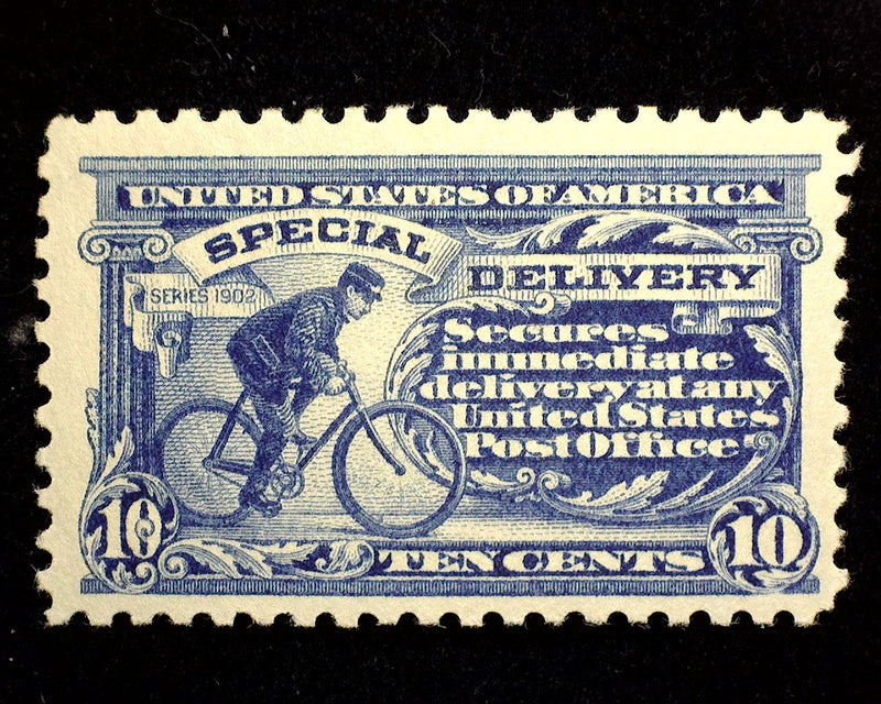 #E9 10c Special Delivery Mint Vf/Xf LH - US Stamp