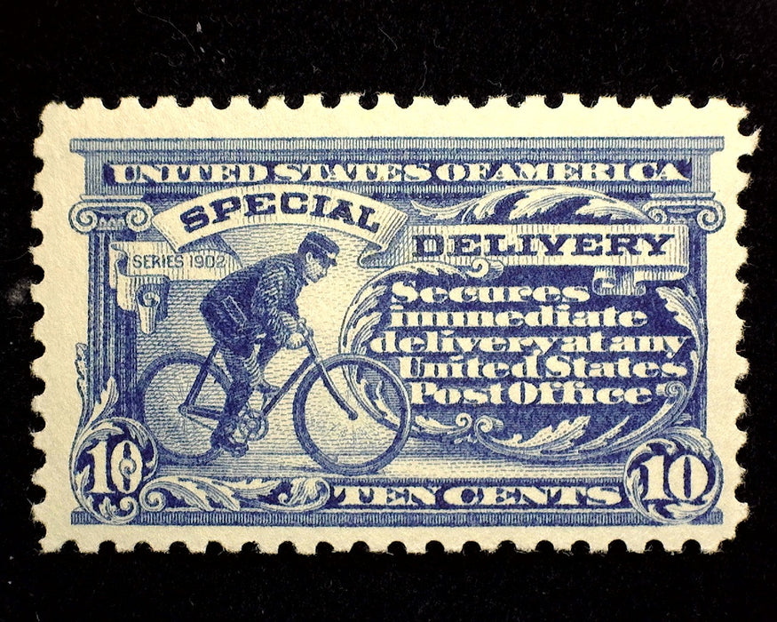 #E9 10c Special Delivery Mint Vf/Xf LH - US Stamp