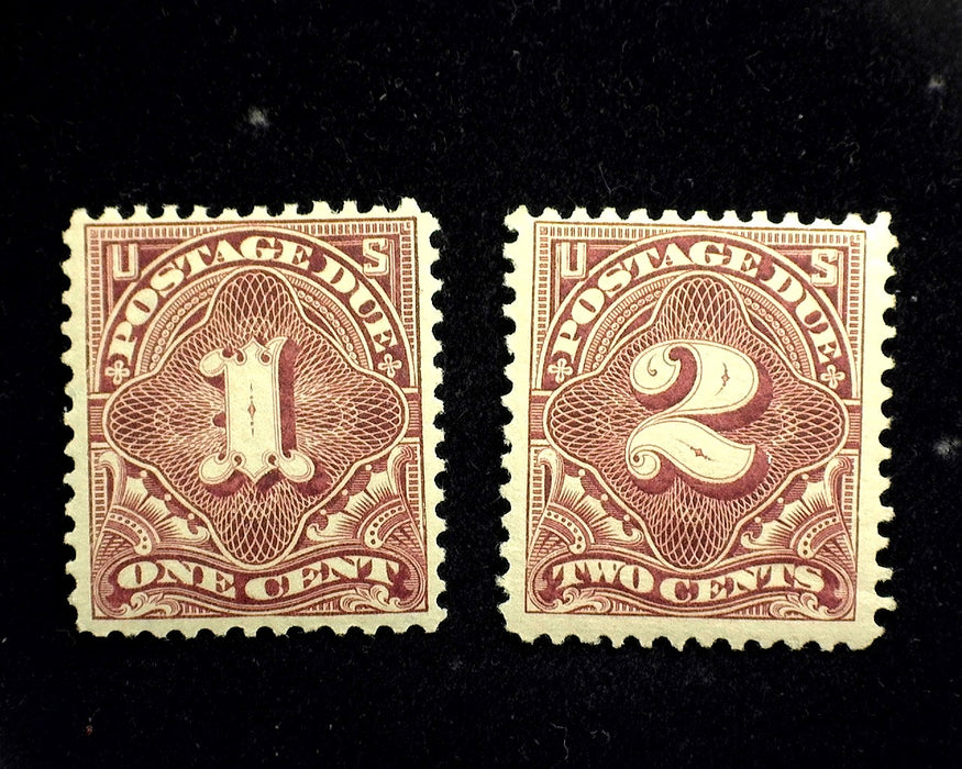 #J38-J39 1895 Postage Due Mint F NH US Stamp