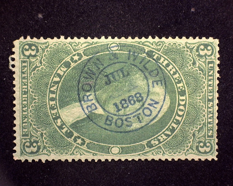 #R86c $3.00 Revenue F/VF Used - US Stamp