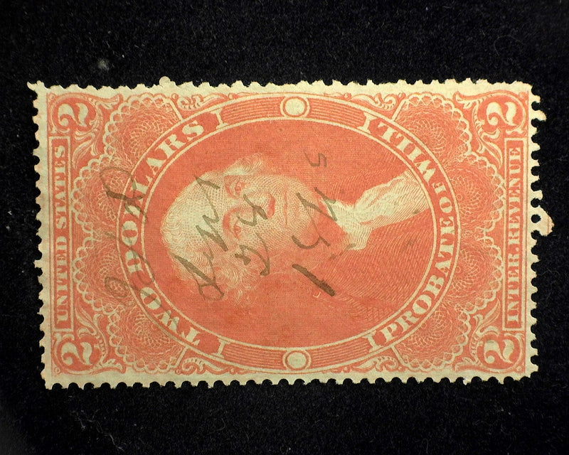#R83c $2.00 Revenue VF Used - US Stamp