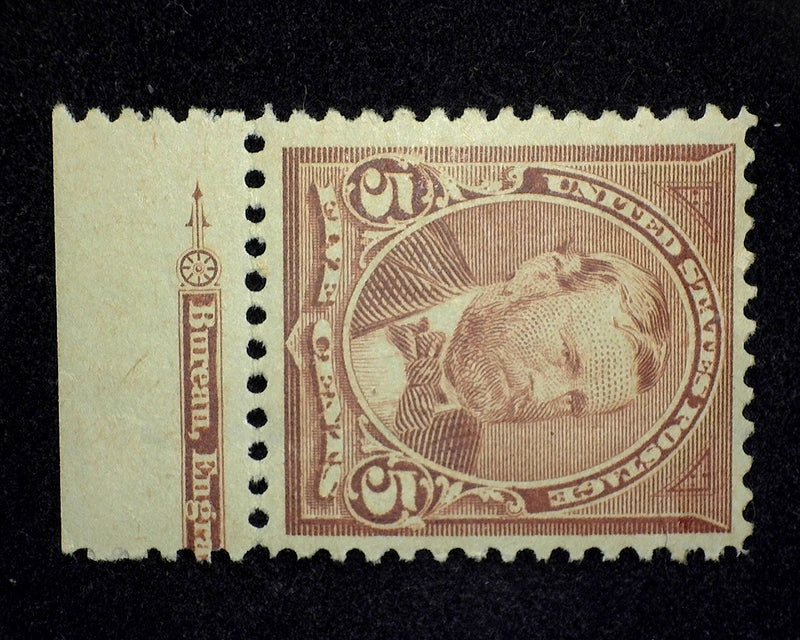 #270 Imprint single. Mint VF/XF LH - US Stamp