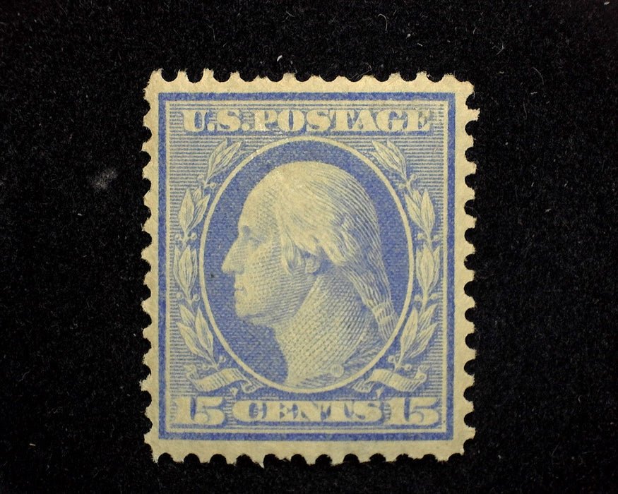 #340 15c Washington Fresh. Mint VF/XF LH US Stamp