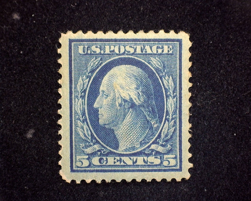 #378 5c Washington Mint Xf LH - US Stamp