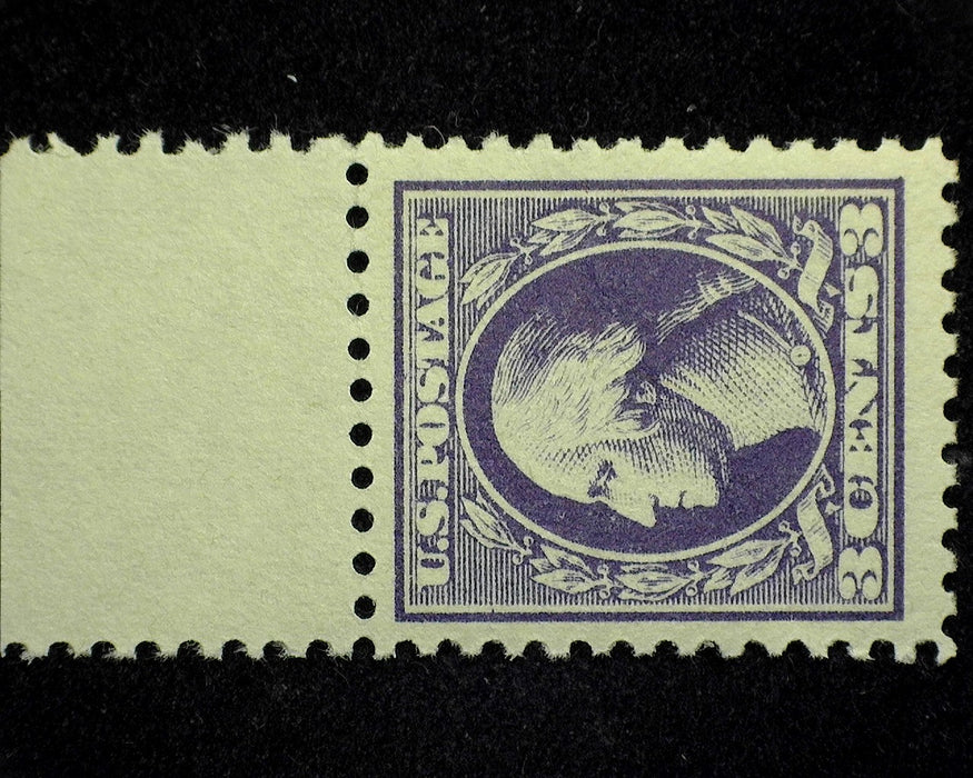 #530 Mint XF NH "Huge" margin stamp. US Stamp