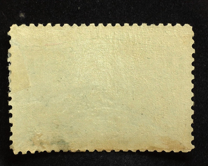 #230 Mint 1 Cent Columbian VF LH Some perf staining. US Stamp