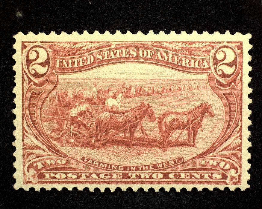 #286 Mint VF No gum US Stamp