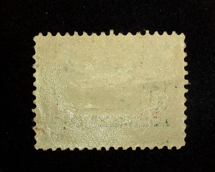 #328 1 cent Jamestown F/VF LH Mint US Stamp