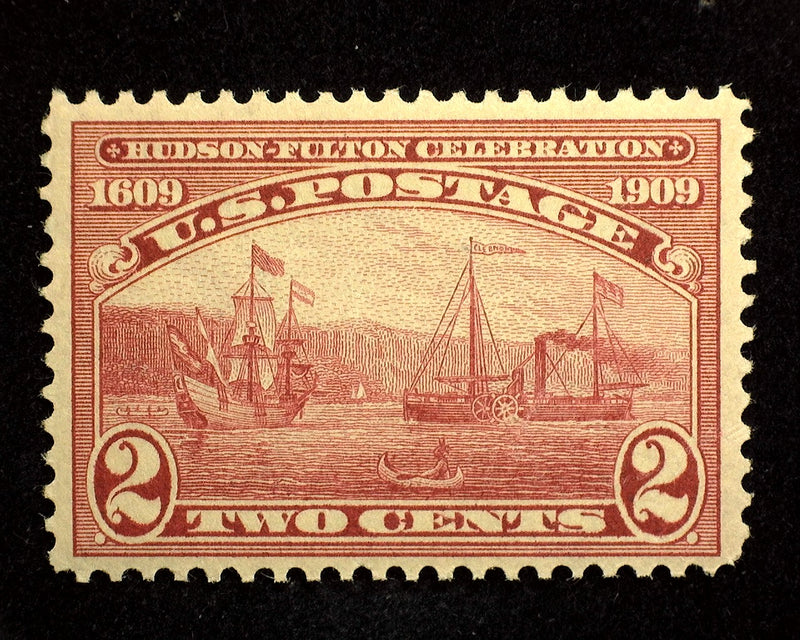 #372 2c Hudson Fulton Mint Vf/Xf NH - US Stamp