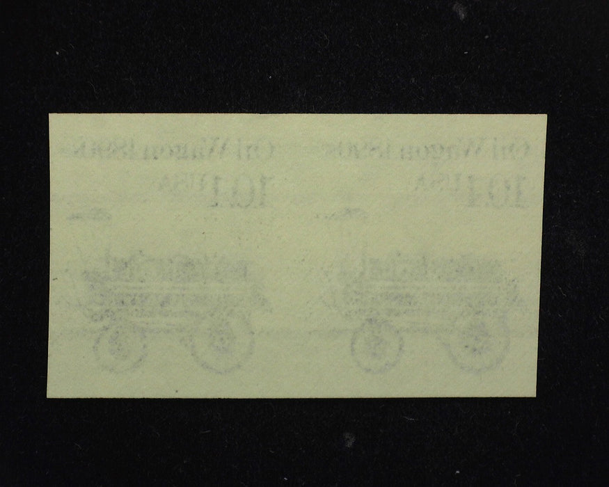 #2130b Choice horizontal imperforate pair. Black precancel. Mint XF NH US Stamp