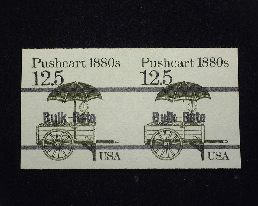 #2133ab Horizontal imperforate pair. Mint XF NH US Stamp