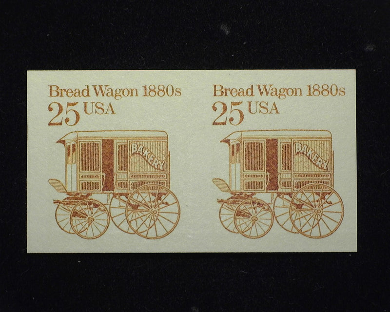 #2136a Choice imperforate horizontal pair. Mint XF NH US Stamp