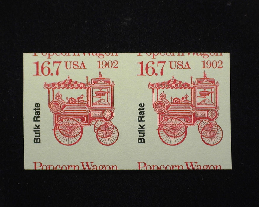 #2261a Fresh imperforated horizontal pair. Mint F NH US Stamp