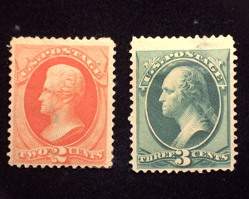 #183, 184 Both with small thins. Used F/VF No gum US Stamp