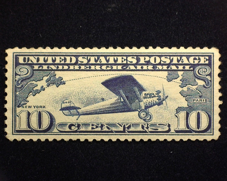 #C10 10c Lindbergh. A Beauty! Mint XF/Sup NH - US Stamp