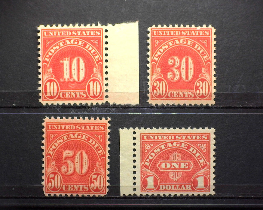 #J81 - J87 1931 Postage Due. Mint F/VF No gum US Stamp