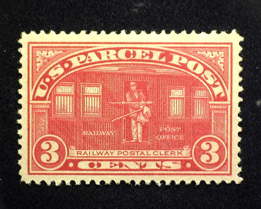 #Q3 3 Cent Parcel Post. Mint XF LH US Stamp