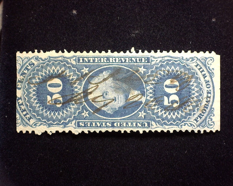 #R62b 50c Probate of Will F Used - US Stamp