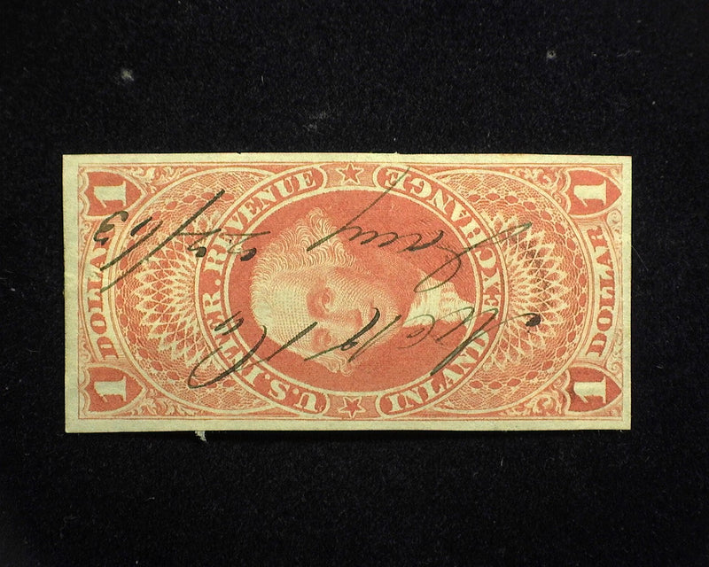 #R69a $1.00 Inland Exchange Vf/Xf Used - US Stamp