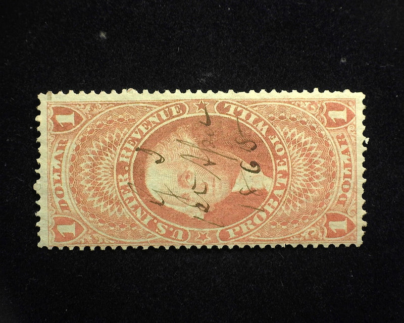 #R76c $1.00 Probate of Will F/VF Used - US Stamp