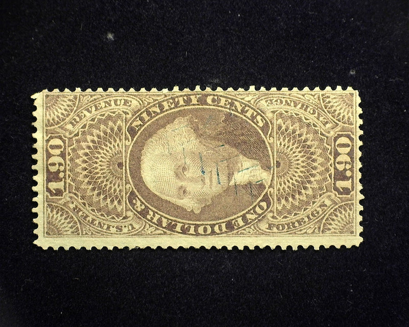 #R80c $1.90 Foreign Exchange F Used - US Stamp