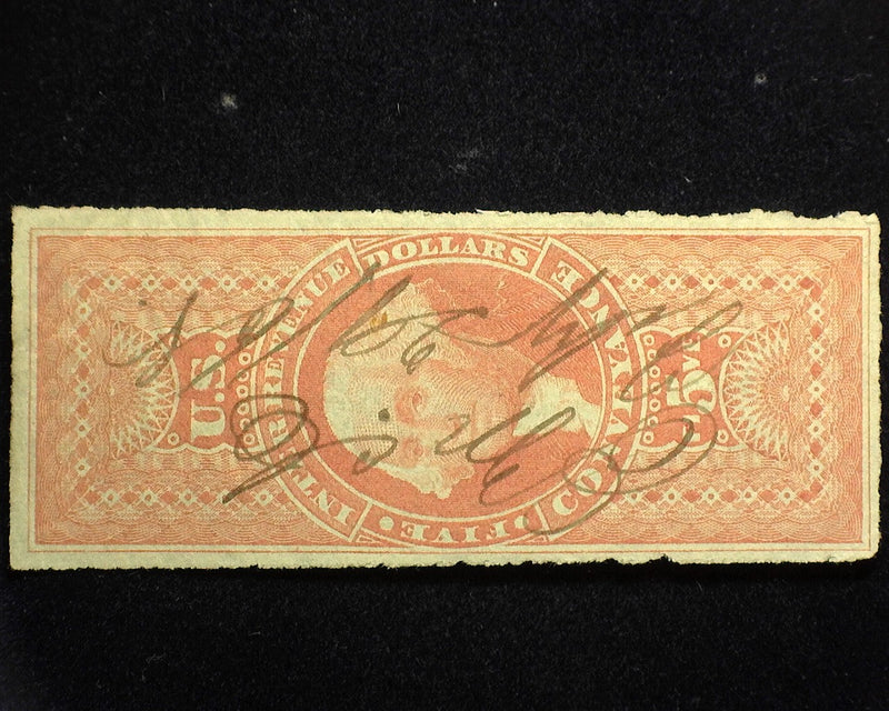 #R89a $5.00 Conveyance VF/XF Used - US Stamp
