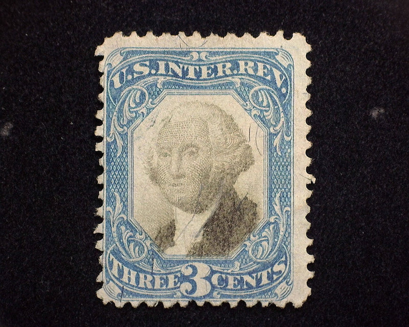 #R105 3c Internal Revenue. F Used - US Stamp
