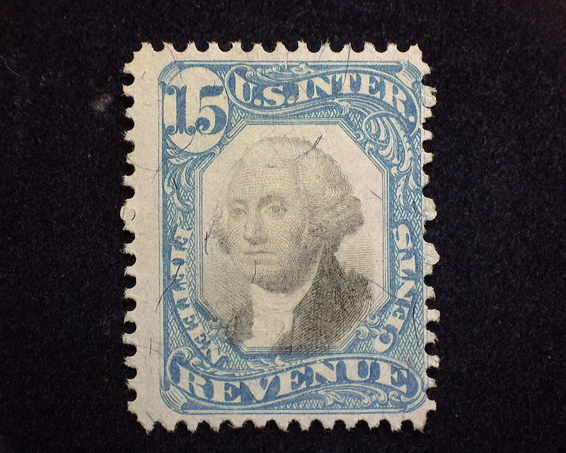 #R110 15c Internal Revenue. F Used - US Stamp
