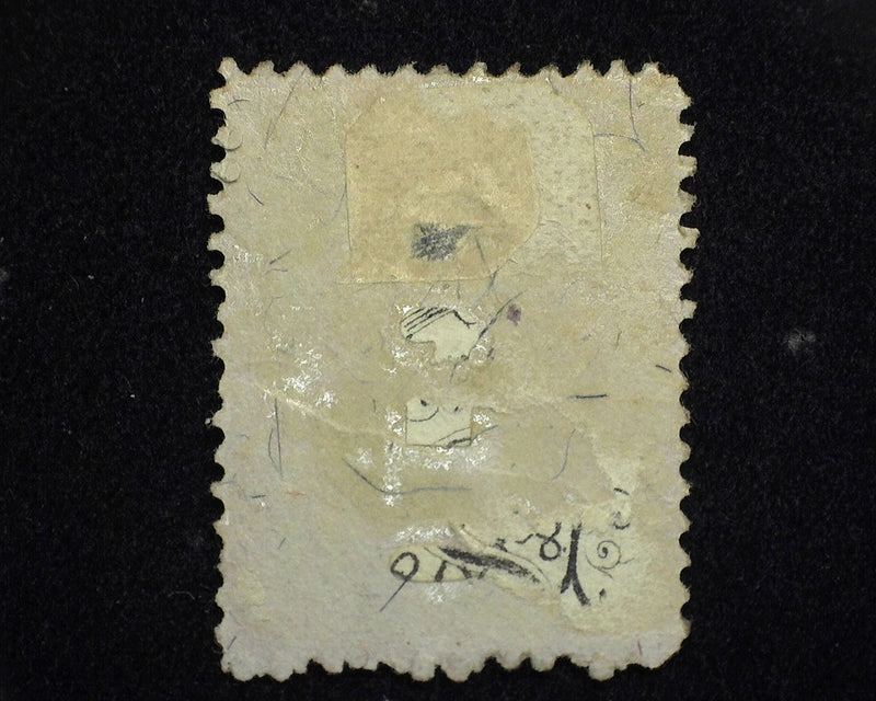#R138 6c Revenue. Cut cancel. Vf/Xf Used - US Stamp