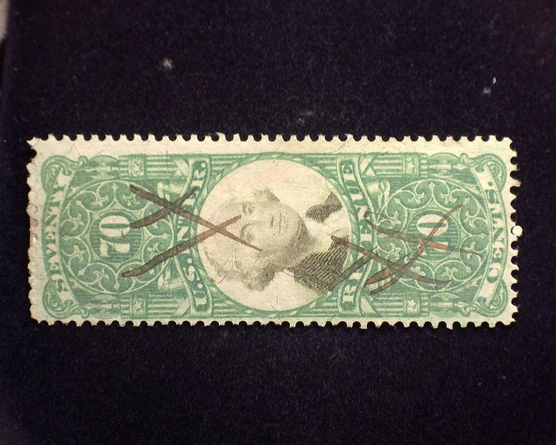 #R143 70c Revenue. VF Used - US Stamp