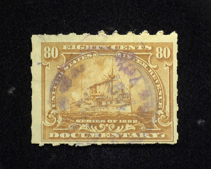 #R172 1898 Battleship Issue. No gum. Mint F - US Stamp