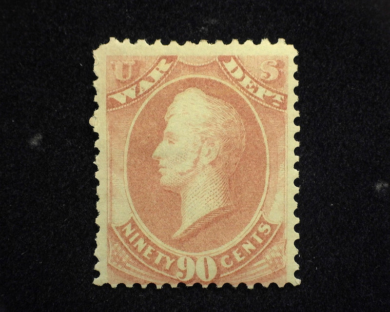#O93 90c War Department. Mint AVG LH - US Stamp