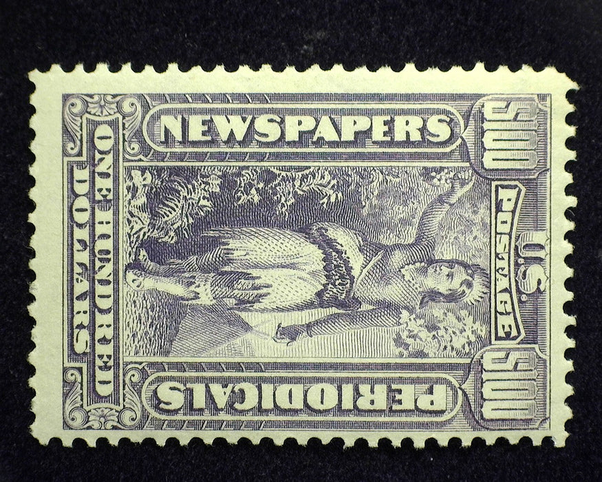 #PR123 1 Dollar Newspaper. Mint F/VF LH US Stamp