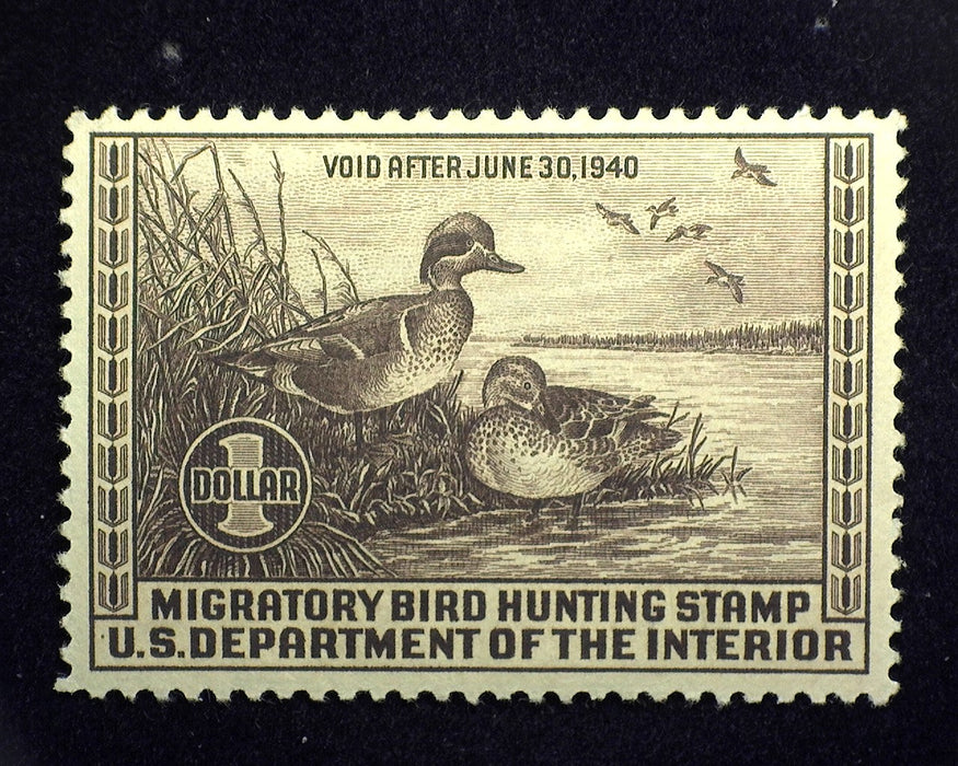 #RW6 1 Dollar Hunting Permit. A Beauty! Mint XF NH US Stamp