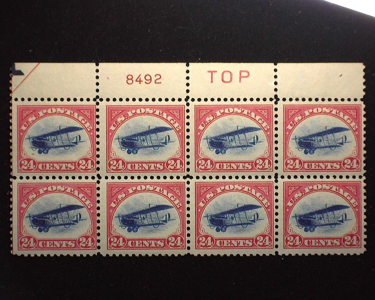 US C-Airmail Plate Block Stamps