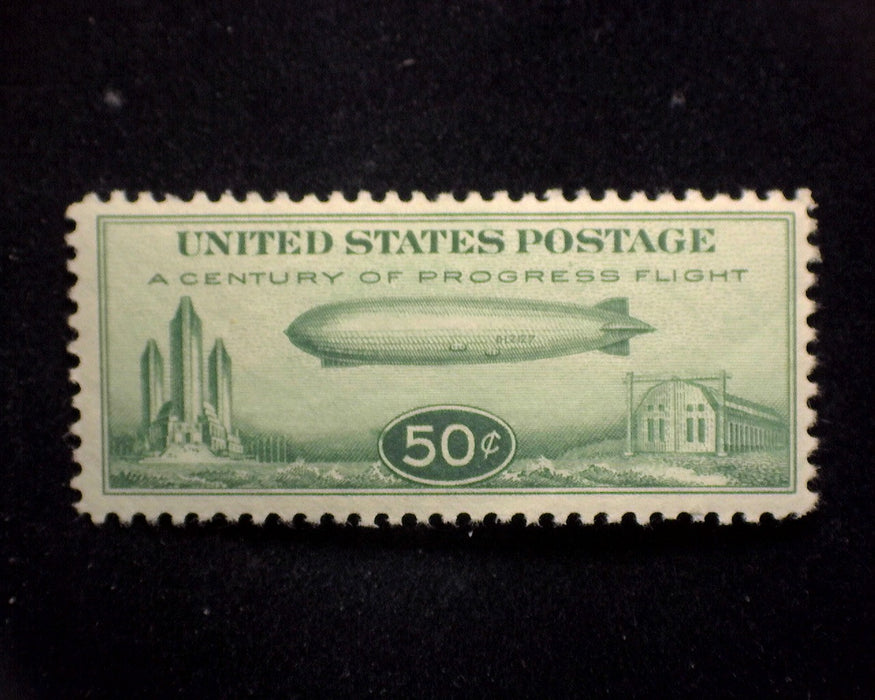 #C18 50c Graf Zeppelin Mint VF NH - US Stamp