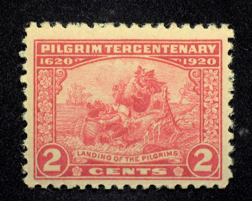 #549 2c Pilgrim Mint VF LH US Stamp