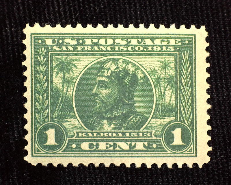 #397 1c Panama Pacific Fresh. Mint VF NH US Stamp