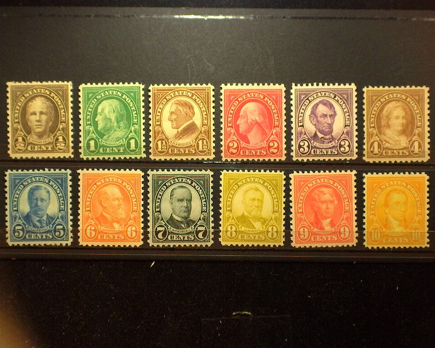 #632-642 Issue Mint VF/XF NH US Stamp