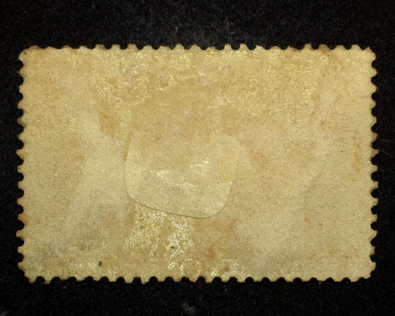 #239 30c Columbian Small part O.G. Page adherence. Mint VF - US Stamp