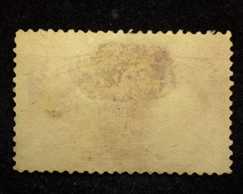 #244 4 Dollar Columbian Pin head thin. Choice. Mint F No gum US Stamp