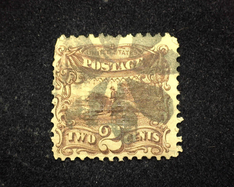 #113 Fresh stamp. F/VF Used - US Stamp