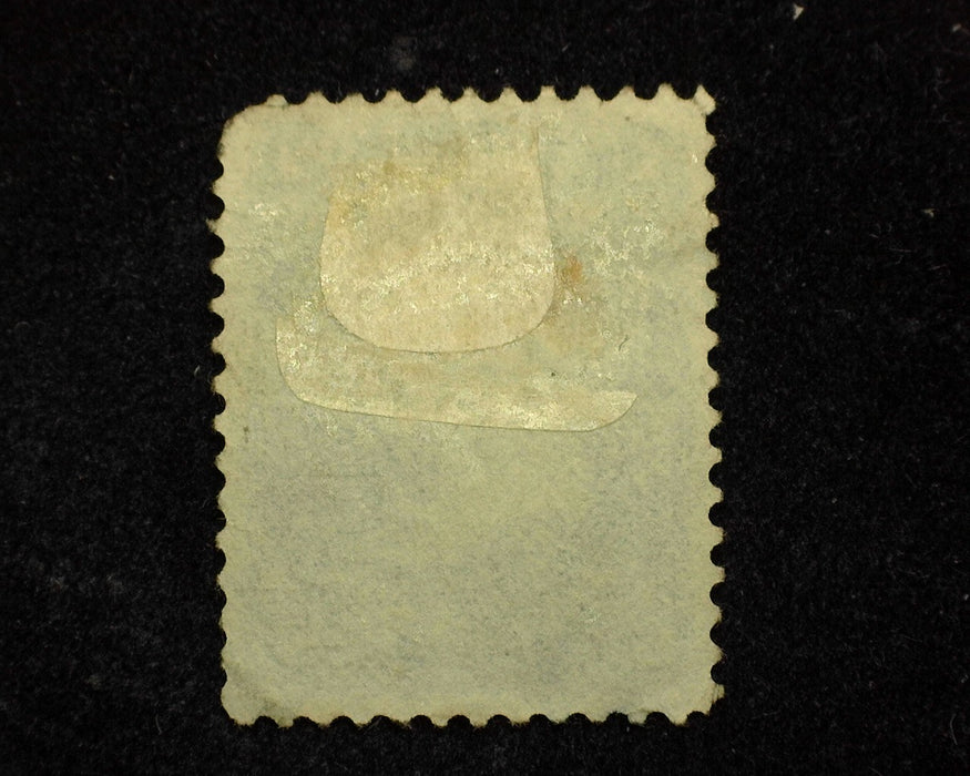 #63 Well centered stamp with faint tiny corner crease. XF Used US Stamp