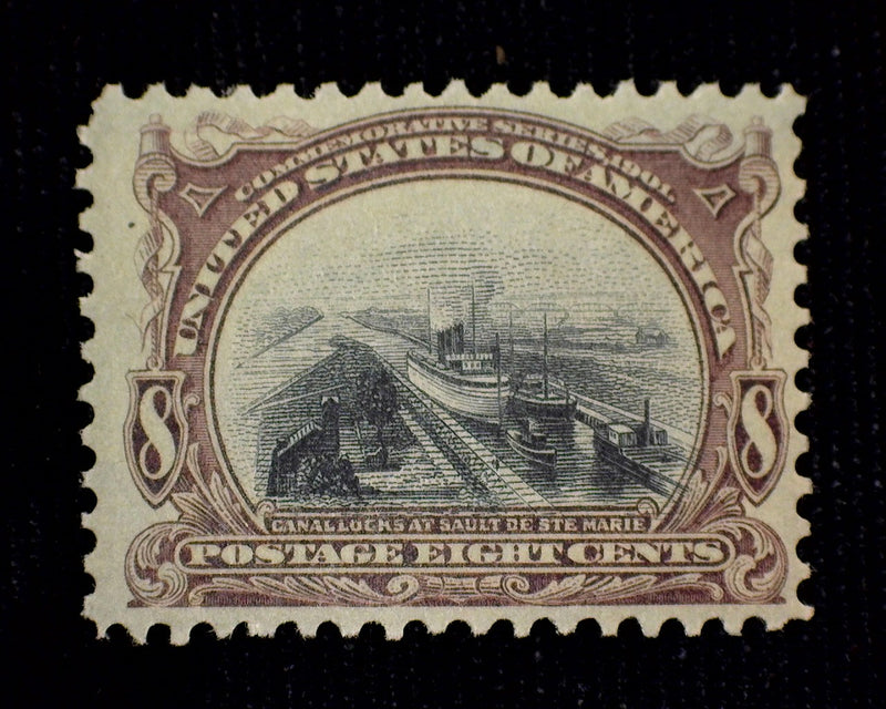 #298 8c Pan American Deep rich color. Mint Vf NH - US Stamp